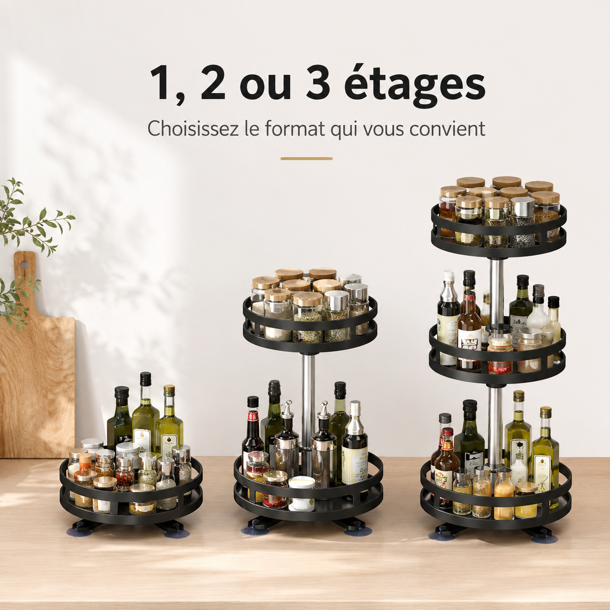 Organisateur Multi-usage Rotatif 360°