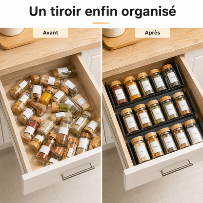 Organisateur d’Épices en Escalier