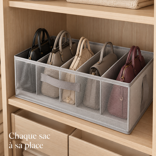 Rangement pour sacs à main