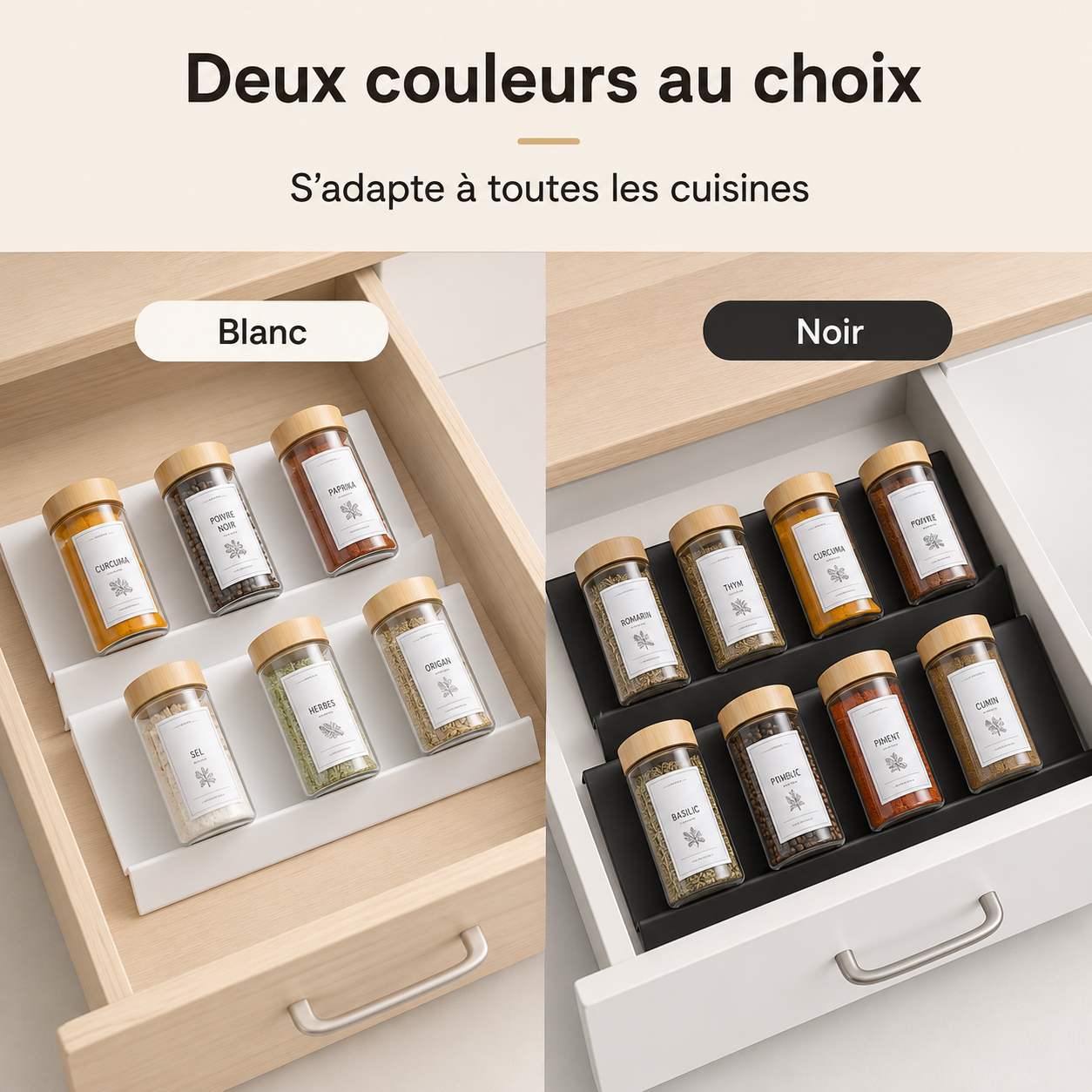 Organisateur d’Épices en Escalier