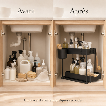 Organisateur Coulissant 2 Niveaux