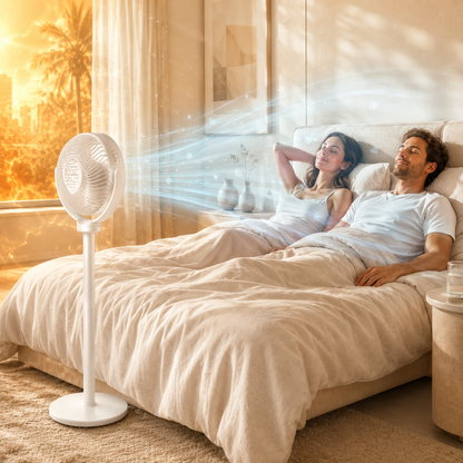 Ventilateur d'air frais ❄️ - Télescopique 3-en-1